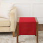 Solino Home 100% Pure Linen Dining Table Runner Red Woven, Fete 14 x 36 in | by SolinoHome