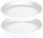 2 Pack of 20 21 inch Plant Saucer Round, Deep Plant Saucers by Bleuhome