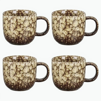 Ceramic Espresso Cups 5oz Small Modern Coffee Cup Thick Walled, Matcha Cups by Unknown