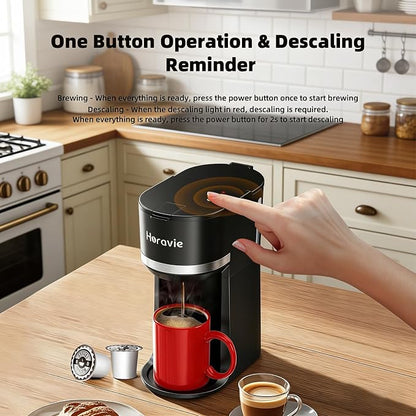 Horavie Small Single Serve Coffee Maker - Image 5