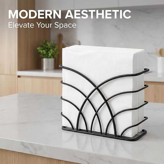 Napkin Holder for Table, Lunch Napkins & Table Decor - Image 4