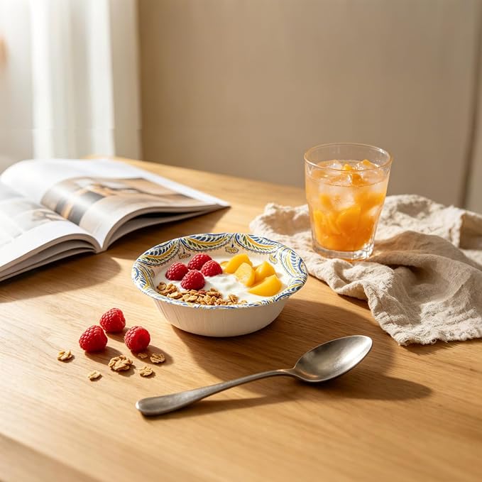Paper Bowls Disposable Soup Bowl, Heavy Duty Printed Disposable Bowls Bulk - Image 7