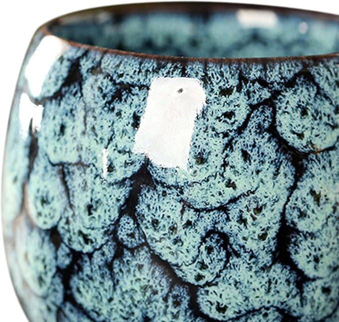 Amagogo Tea Cups, Pottery Chinese Tea Cup, Japanese Tea Cups, Asian Porcelian - Image 2