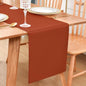 Wolkemer Farmhouse Rust Table Runner Dining Table Runners 60 Inches Long | by Wolkemer
