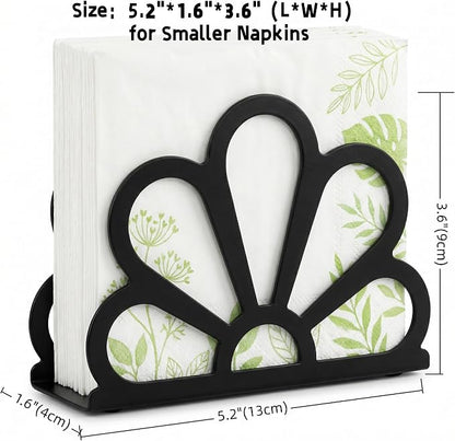 Black Napkin Holder | Easy to Carry Well Made Office Helper Meaningful Gifts - Image 2