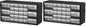 Akro-Mils 26-Drawer Plastic Drawer Storage Cabinet for Garage Organization, Bead Organizer, Building Bricks Storage, Teacher Toolbox, Makeup Organizer, 20-Inch W x 6-Inch D x 10-Inch H, 10126 Black