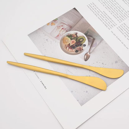 10 Pack Gold Cheese Spreader Knife, Uniturcky Stainless Steel Butter Spreader - Image 7