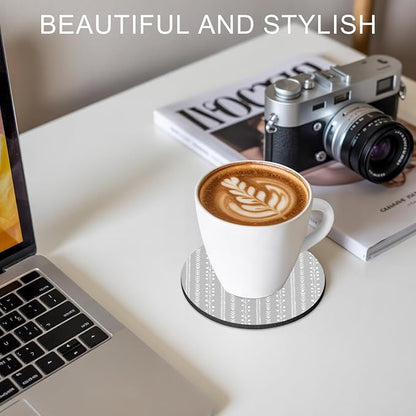 Modern Minimalist Coasters Set of 2, Absorbent Coasters - Image 7