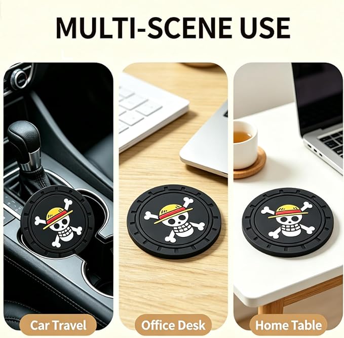 OP Car Cup Holder Coasters, Auto Cup Holder Insert Coaster - Image 2