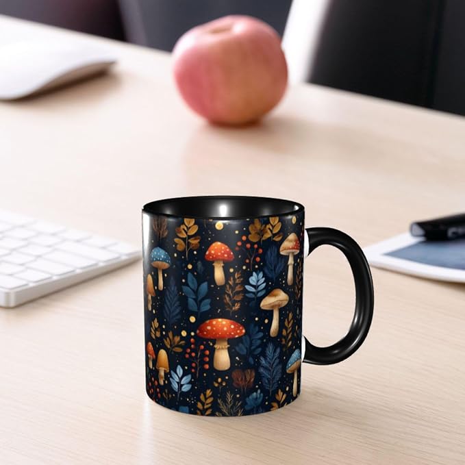 Mushroom Coffee Mug 11 Ounce Mugs Ceramic Tea Cup Drinking Water Cups | Novelty - Image 7