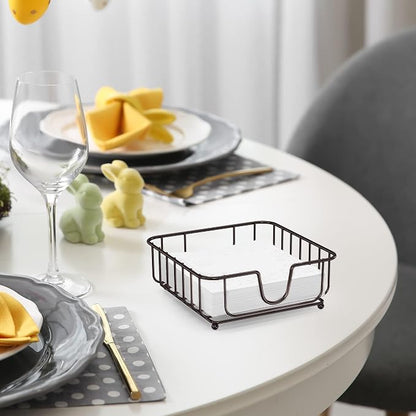 Napkin Holder for Table, Napkin Holders for Paper Napkins, GMFINE Flat Modern - Image 5