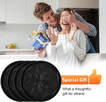 OIAHOMY 8 Pcs Coasters with Holder - Image 5