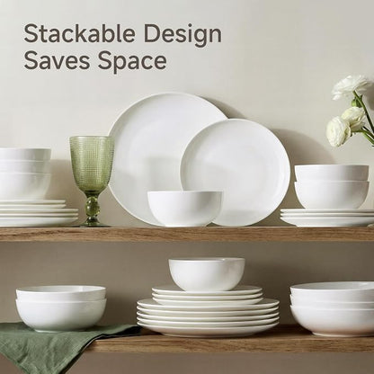 16-Piece Bone China Dinnerware Set - Image 6
