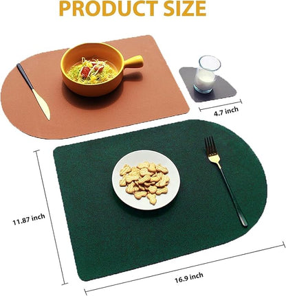 Reversible Faux Leather Placemats - Image 4
