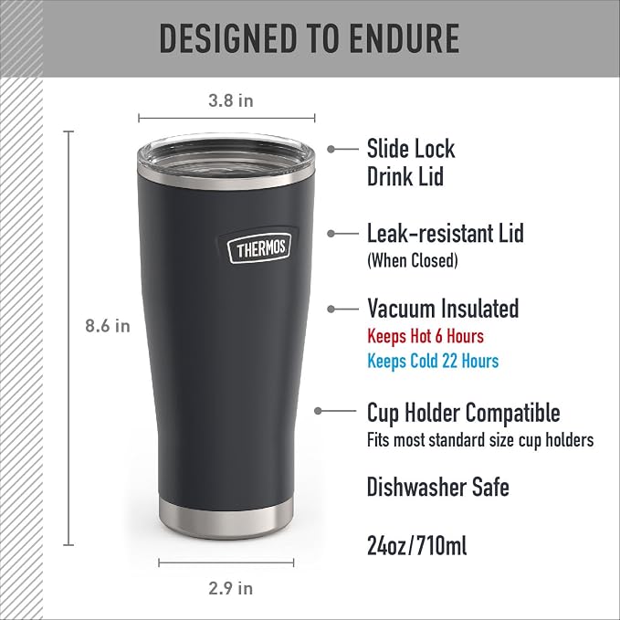 THERMOS ICON SERIES Stainless Steel Cold Tumbler - Image 7