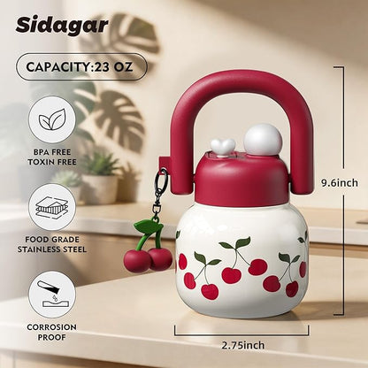 22 oz Insulated Stainless Steel Water Bottle - Image 2