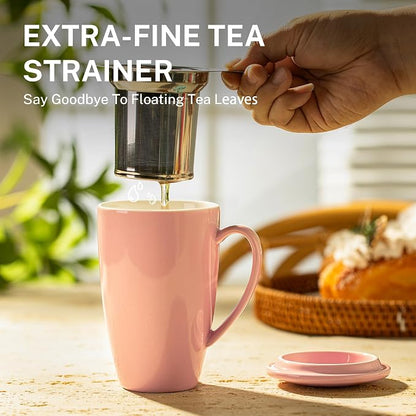 Sweese 15 OZ Porcelain Tea Mug - Image 5
