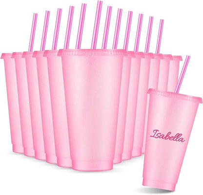 Amyhill 12 Pcs Reusable Glitter Cups by Amyhill