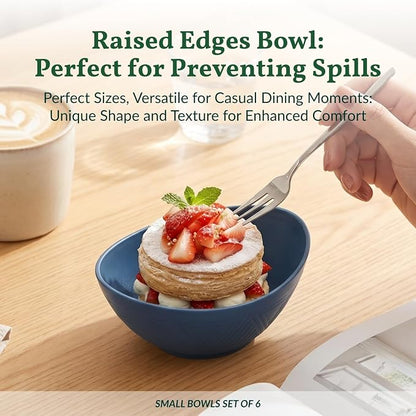 Wheat Straw Bowls 10 OZ Small Serving Bowls Unbreakable Dessert Bowls - Image 7