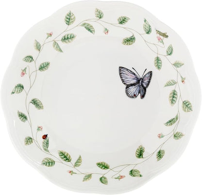 Lenox Butterfly Meadow Porcelain Pasta Bowl | Dishwasher safe, microwave safe | - Image 3