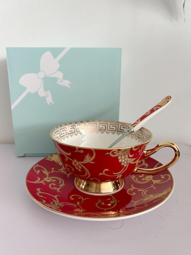 Bone China Cup& Saucer Set - Image 5