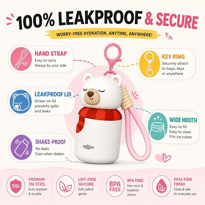4.1oz Mini Insulated Water Bottle, Portable Coffee Cup, Small Travel Cup Vacuum - Image 7