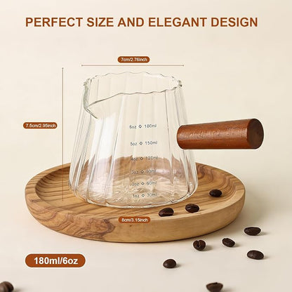 Espresso Measuring Cup, 6 Oz Espresso Shot Glass - Image 2