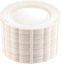 DaYammi 60PCS Ivory Plastic Plates, Fancy Plastic Plates Disposable Heavy Duty Disposable Plates Premium 10inch Ivory Dinner Platos Hard Plastic Platos Disposable for Party Wedding Bridal Shower