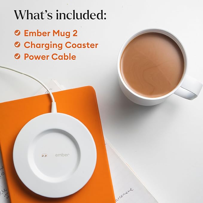 Ember Temperature Control Smart Mug 2, 10 Oz, App-Controlled Heated Coffee Mug - Image 5