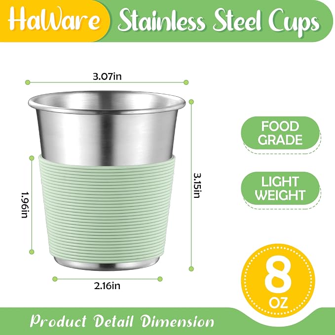 HaWare Stainless Steel Kids Cups - Image 2