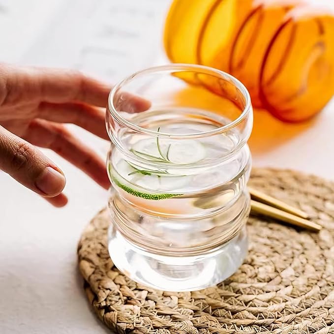 Ework4U 2 Pcs Drinking Glasses - Image 7