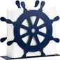 OIGUMR napkin holder farmhouse napkin holder 5.9 x 5.9 inch (Blue Rudder Shape, 1)