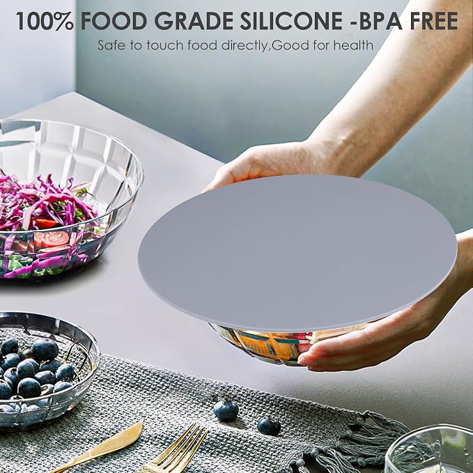 12 Inch Multi-Purpose Silicone Mat, As Drying Mat, Microwave Mat, Pot Holder - Image 7