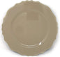 allgala Heavy Quality Round Charger Plates - Dinner Plates - Set of Charger Plates for Table Decor - Ideal for Weddings, Weddings, Thanksgiving Parties & Holidays - Floral Tan (13-Inch 48-Pack)