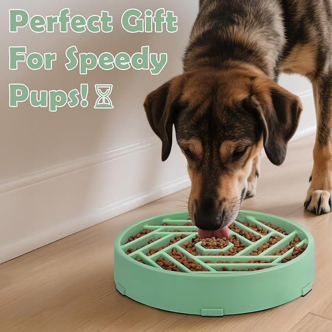 TOBYTO Slow Feeder Dog Bowls Large Medium Breed, Anti-Choking Slow Eating Dog - Image 9