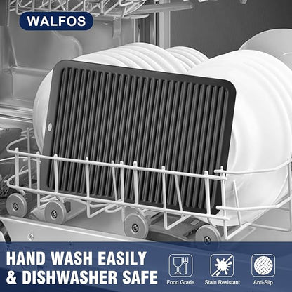 Walfos Large Silicone Trivet 16x12 Inch, Trivets - Image 7
