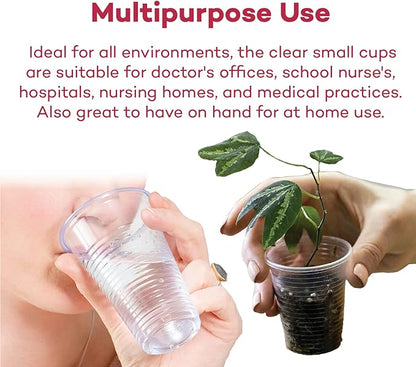 Dealmed 7 oz Disposable Plastic Cups - Image 4