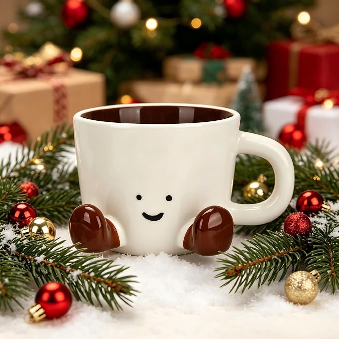 Coffee Mugs, Cute funny Mug For Women, 12.8oz/380ml Unique Ceramic Coffee Tea - Image 6