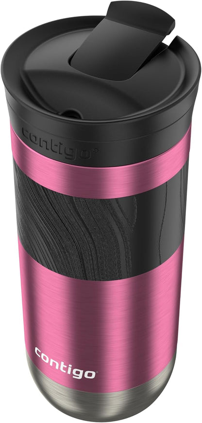 Contigo Byron 2.0 Travel Mug 16 oz Azalea - Image 4