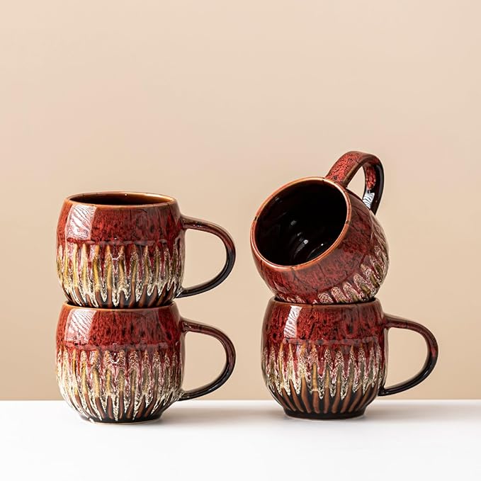 Large Ceramic Coffee Mug - 13oz Tea Cup by LPYLXINGYAN