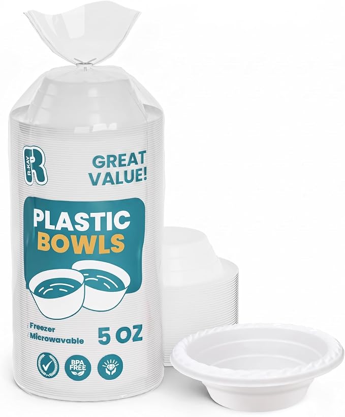 R-kay Plastic Plates Disposable by R-KAY