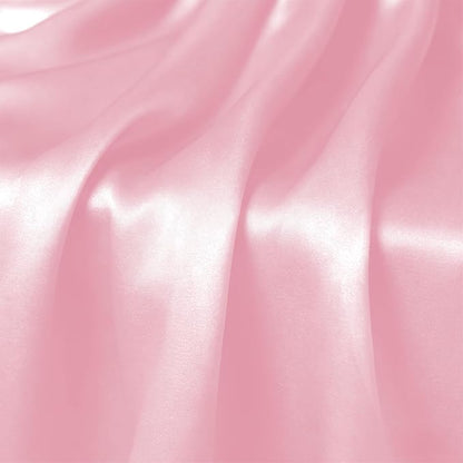 2 Pack Pink Satin Table Runner 12 x 108 Inch | Ruffle Design, Luxurious Dining - Image 6