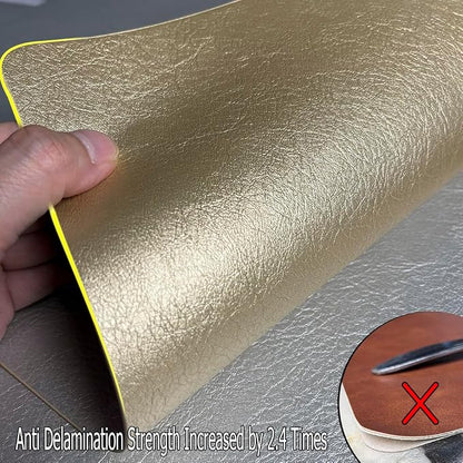 Semi-Gloss Placemats and Coasters Sets, Imitation Leather Effect Placemats Set - Image 3