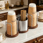 GOYLSER Coffee Cup Holder with Straw & Stirrer Storage Caddy by GOYLSER