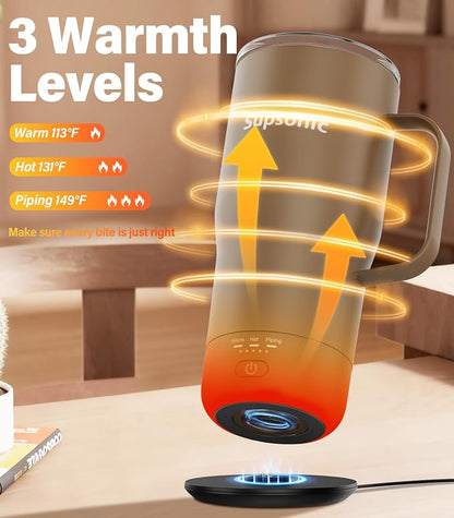 Supsonic Heated Coffee Mug, 20oz Electric Temperature Control Cup | Keeps - Image 2
