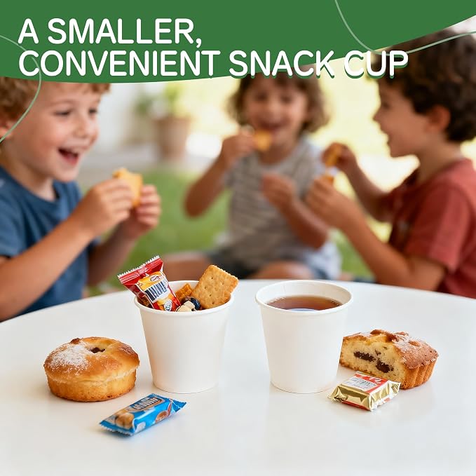 300 Pack 3 oz Bathroom Paper Cups | Small Coffee Cups, Disposable Mini - Image 5