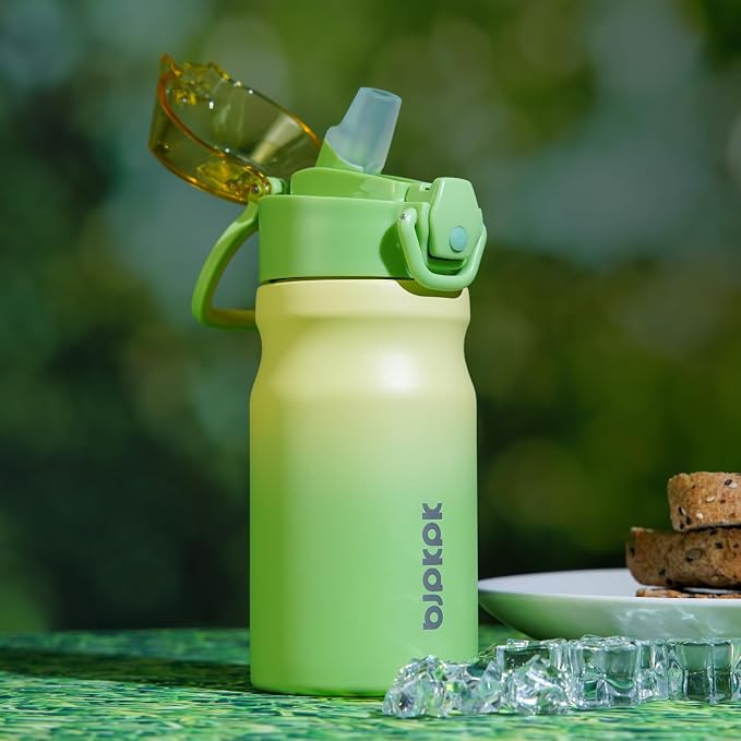 BJPKPK 14 oz Insulated Water Bottle, Stainless Steel Flask | Leak Proof Locking - Image 5