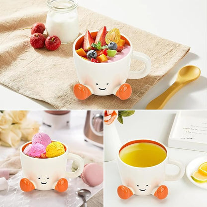 Coffee Mugs, Cute funny Mug For Women, 12.8oz/380ml Unique Ceramic Coffee Tea - Image 7