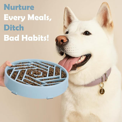 TOBYTO Slow Feeder Dog Bowls Large Medium Breed, Anti-Choking Slow Eating Dog - Image 6