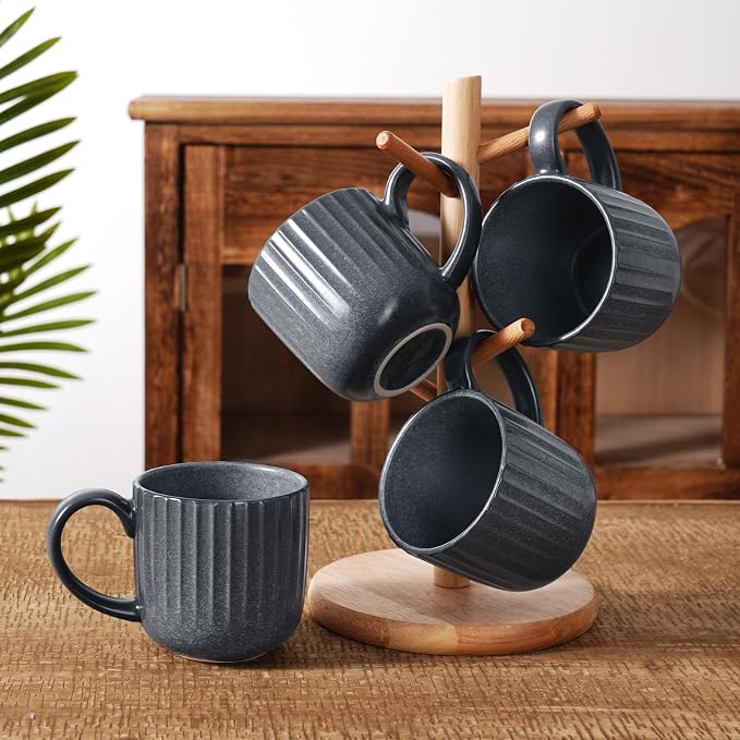 famiware Coffee Mugs Set of 6, Starlight 11 oz Mug Cup Set - Image 6